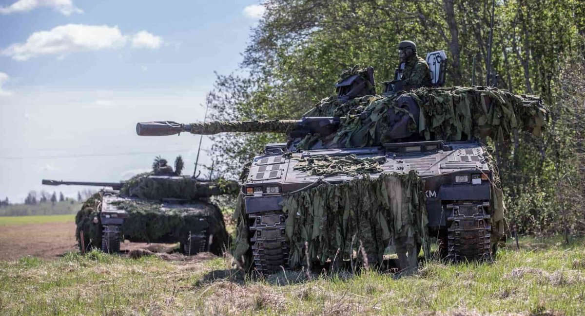 Армія Нідерландів продала Естонії 44 бойових машини піхоти CV90