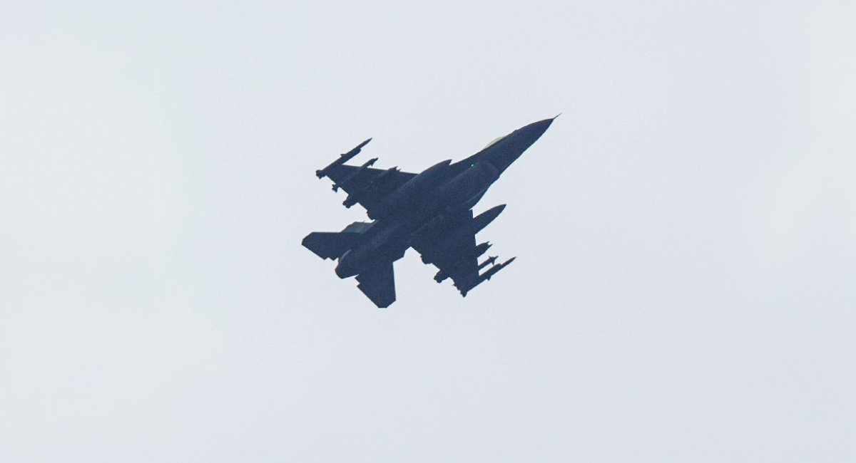 F-16 ПС України (джерело: @TyskNIP)