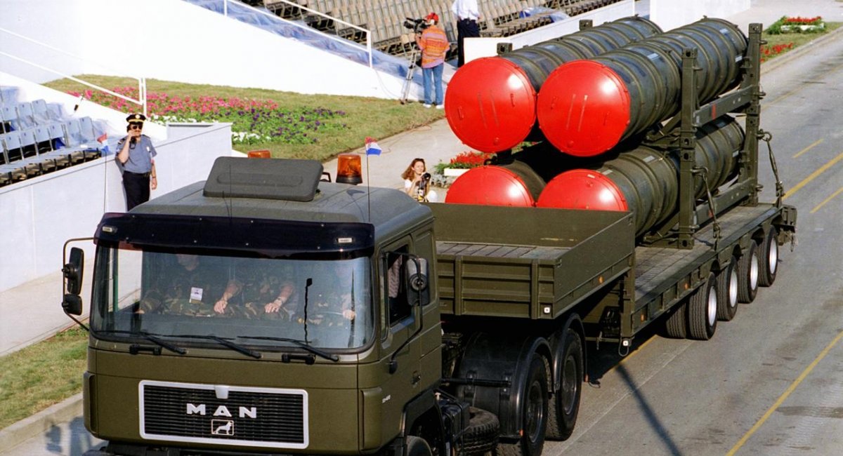 Демонстрація елементів від С-300 в розпорядженні Хорватії, архівне фото з відкритих джерел
