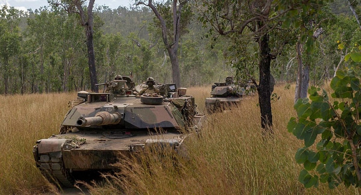 59 танків M1A1 SA Abrams зараз перебувають на озброєнні австралійської армії