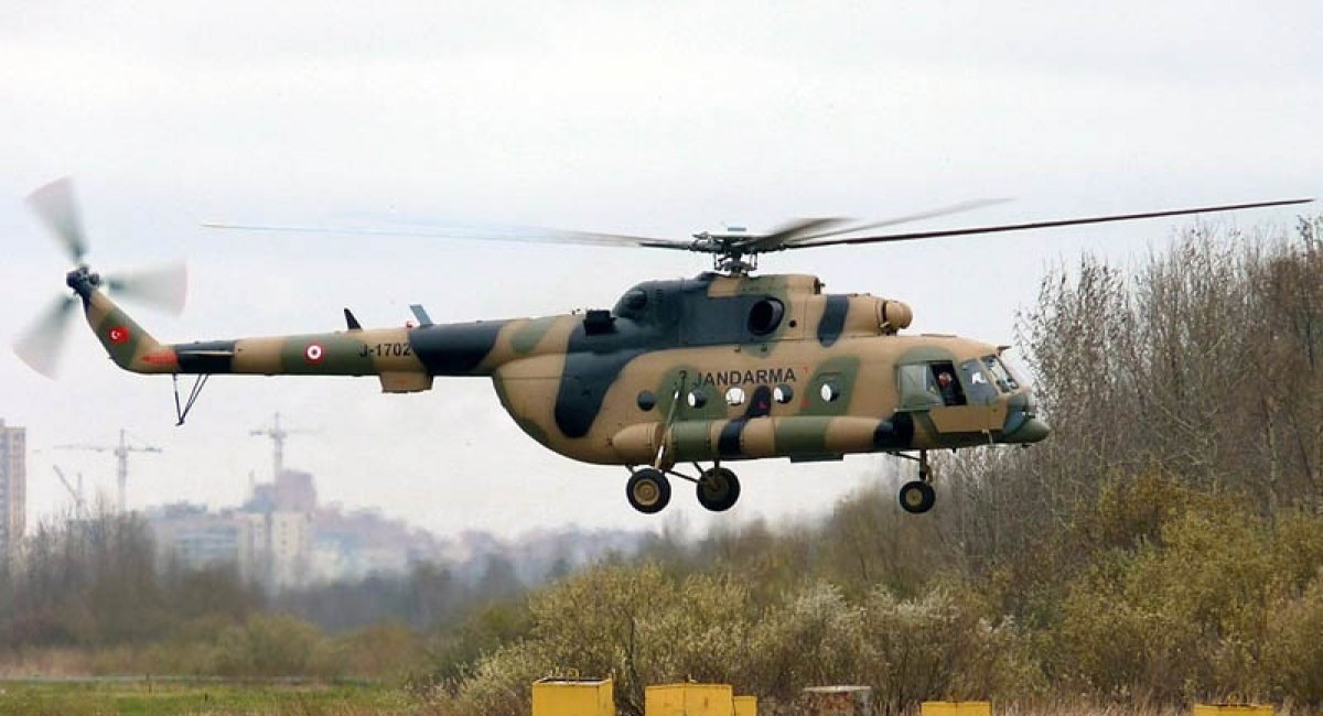 Гелікоптер Мі-17 турецької жандармерії
