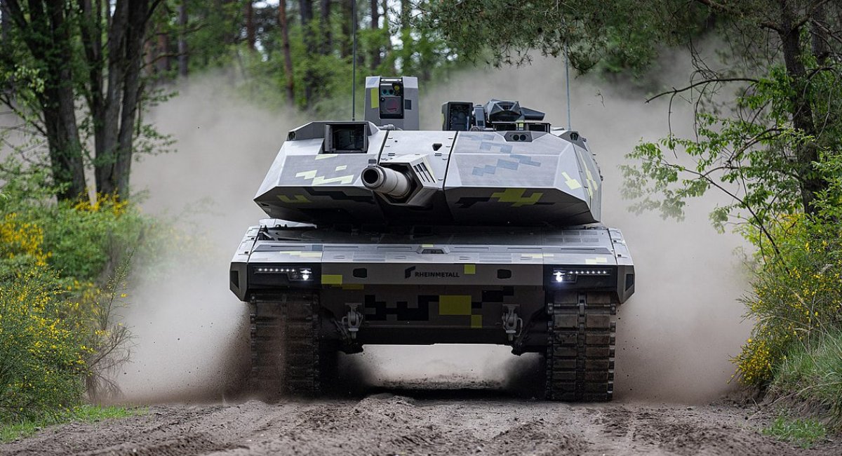 Демонстратор танка KF51 Panther. Фото: Rheinmetall