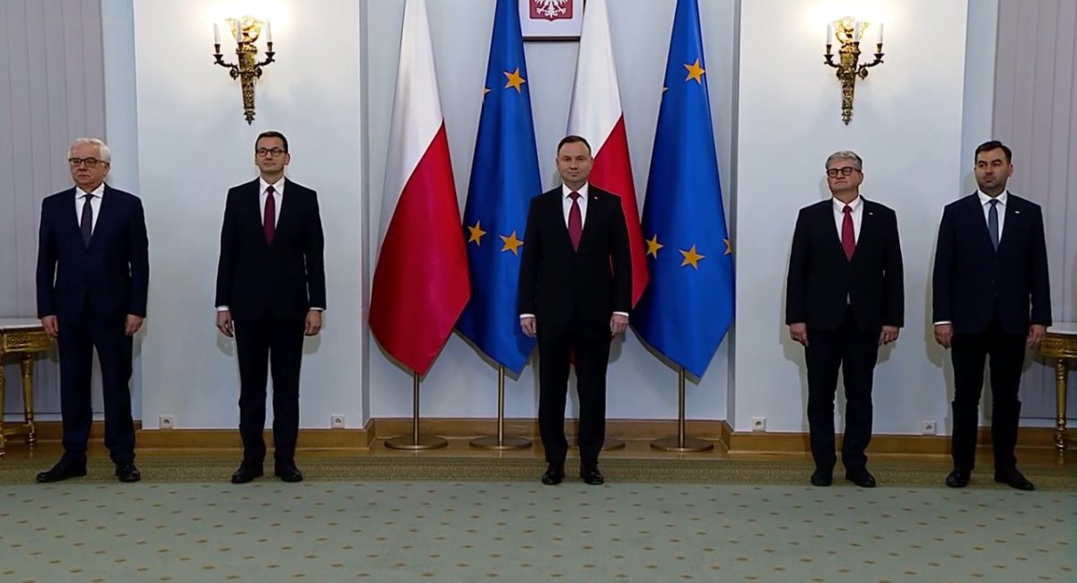 Президент Польщі Анджей Дуда на подання уряду країни 12 травня 2020 року підписав нову Стратегію національної безпеки Республіки Польща 