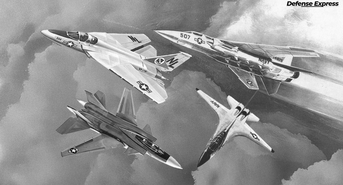 Як міг виглядати F-14 Tomcat, якби Grumman програв - альтернативні проєкти культового палубного винищувача
