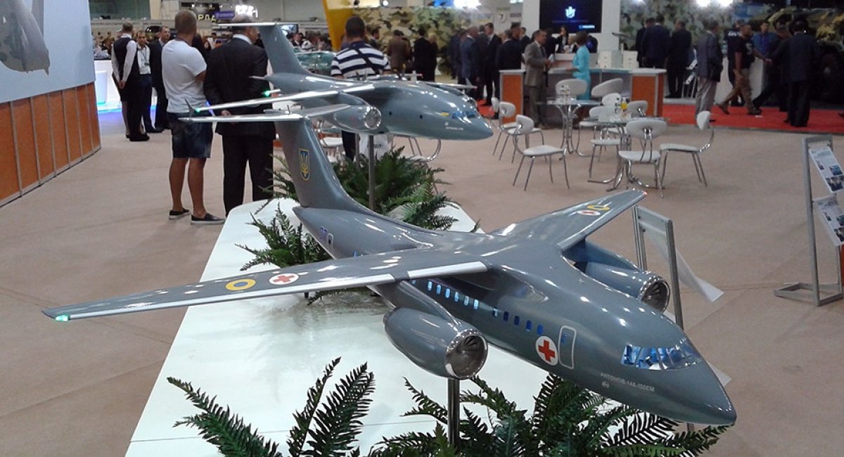Ан-148-100ЕМ та Ан-178 на виставці "Зброя та Безпека-2017"