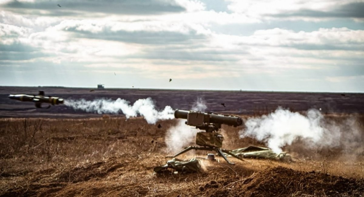 Постріл з ПТРК "Стугна", фото ілюстративне