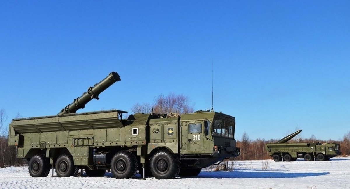 Російські ОТРК "Іскандер" з двома типами ракет, ілюстративне фото з відкритих джерел