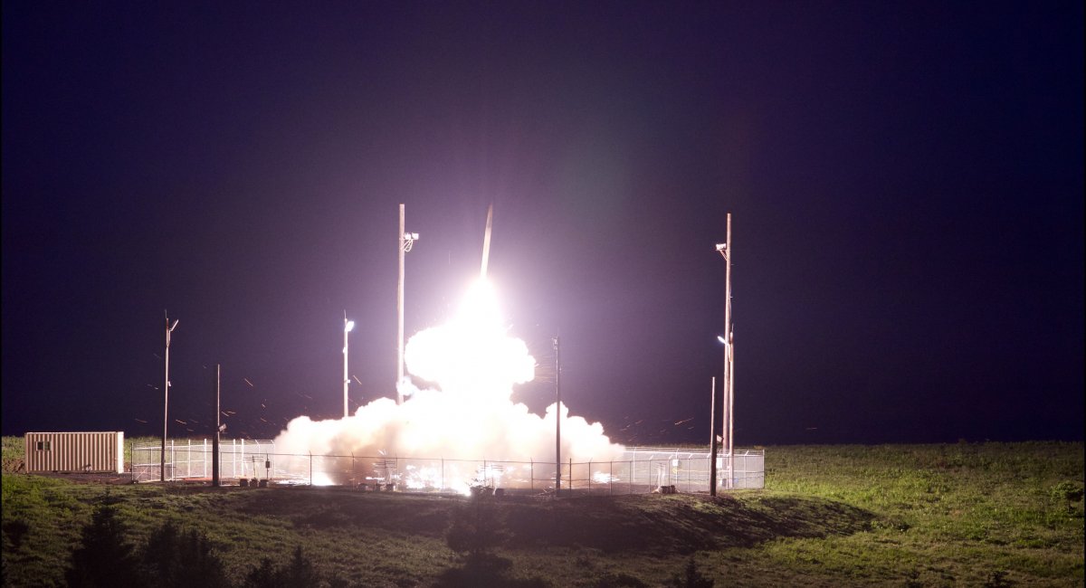 Пуск THAAD 