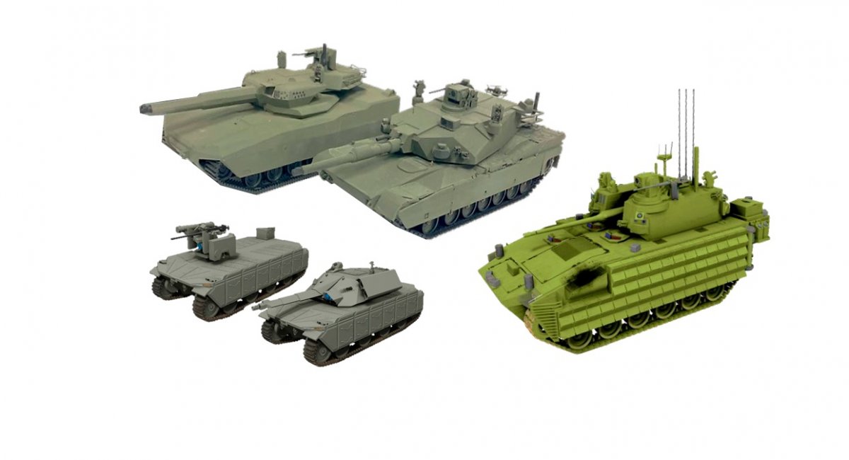 Концепти Abrams M1E3, XM30 та наземних дронів