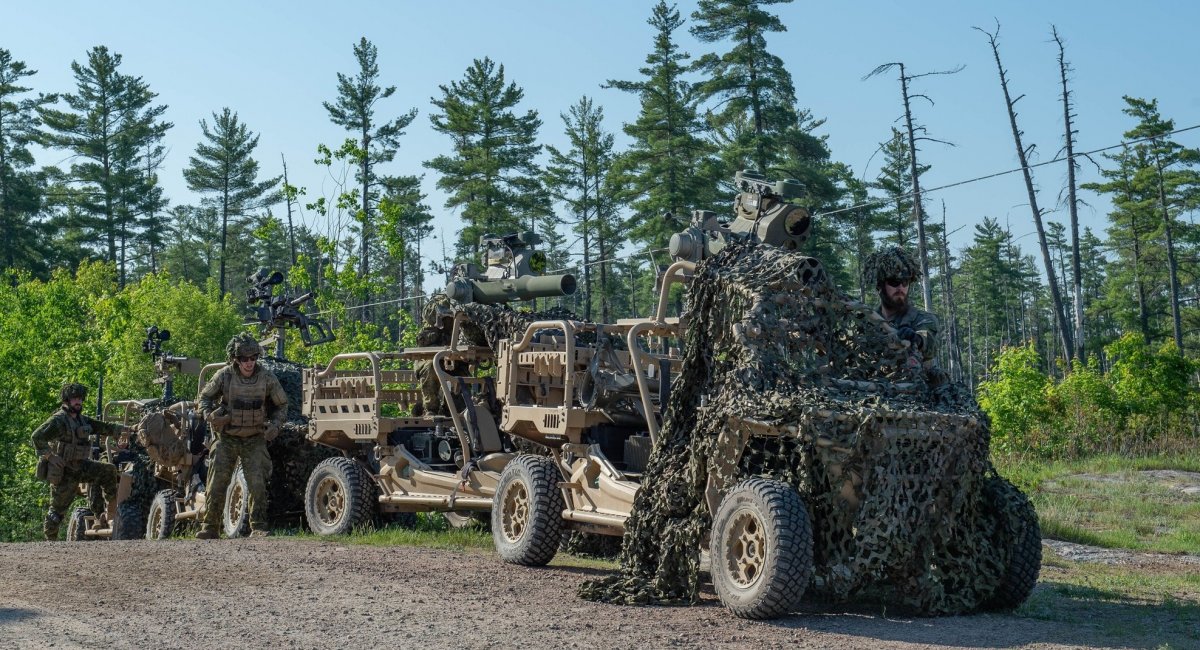 Легкі багі з ПТРК TOW, фото – 2 Canadian Mechanized Brigade Group