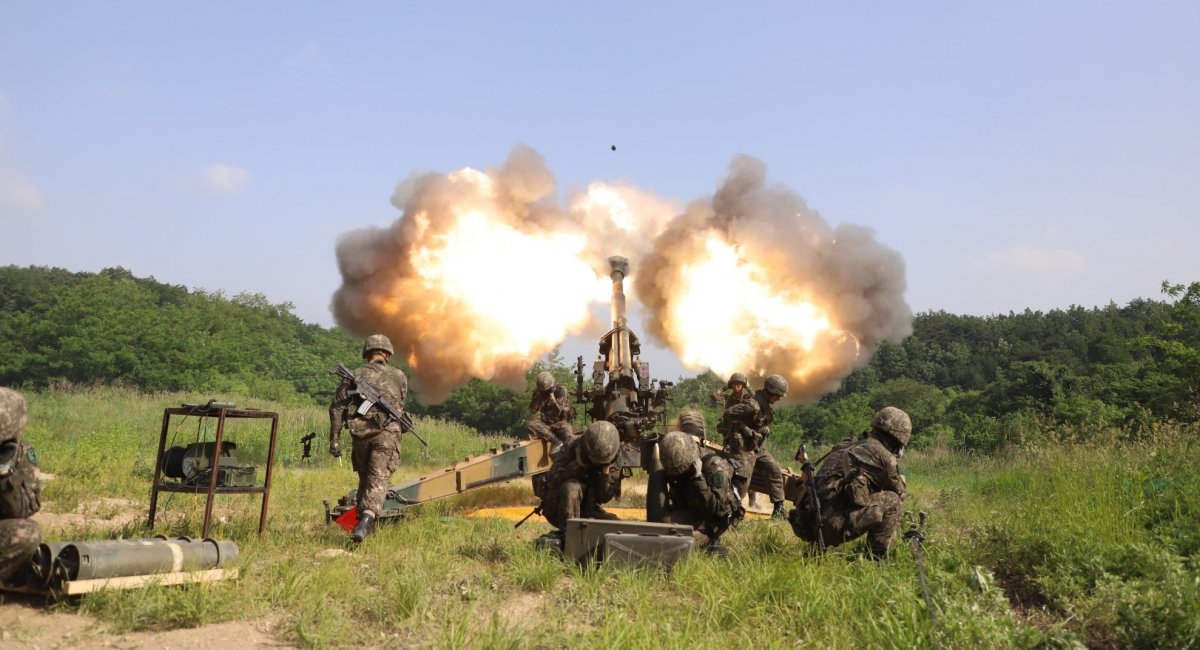 Гаубиця KH-179 155-мм південнокорейської армії, фото - Korea Defense Blog