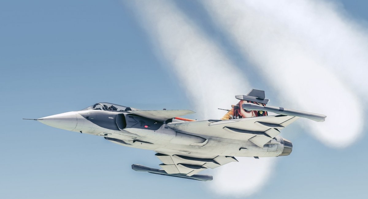 JAS 39 Gripen, ілюстративне фото з відкритих джерел