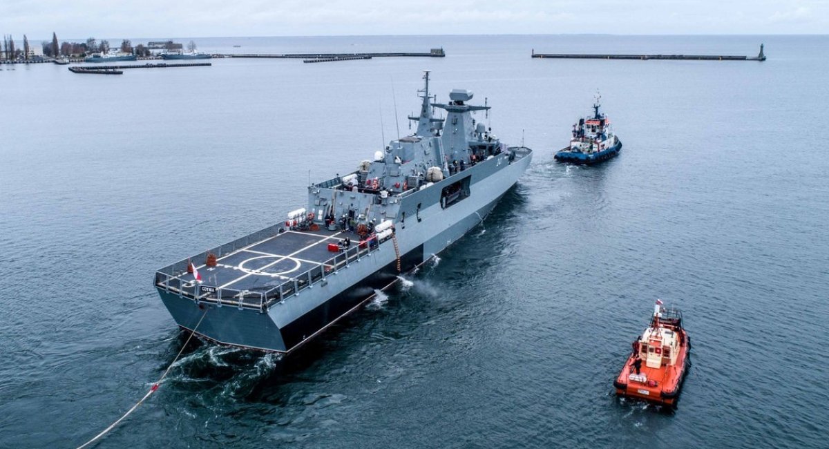 Польські ВМС хочуть отримати нові патрульні кораблі за проектом Miecznik, що став "урізаною" версією проекту німецького фрегата MEKO A-100
