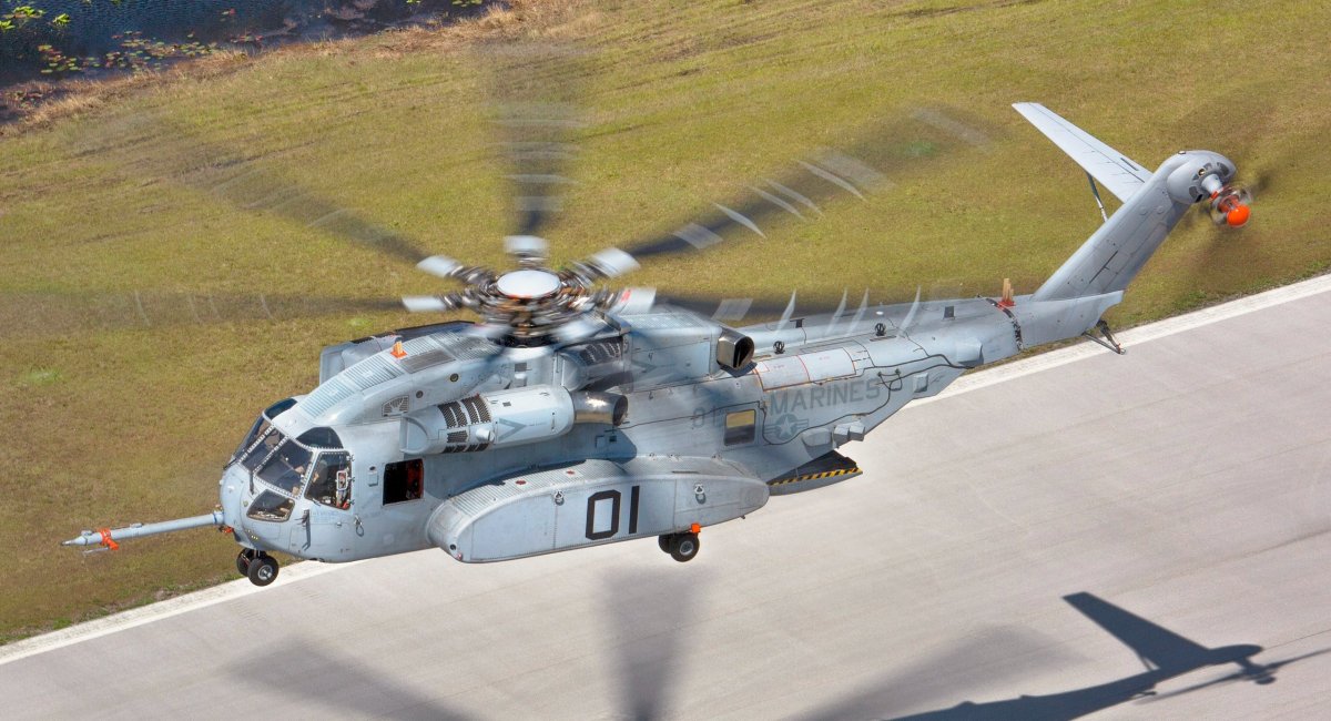 Sikorsky CH-53K King Stallion під час випробувань