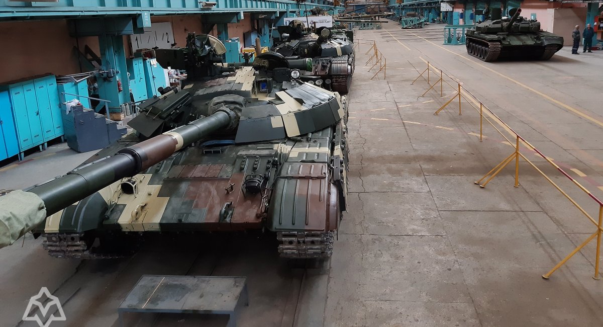 Відновлені на Заводі імені Малишева танки БМ "Булат" / Фото: "Укроборонпром"