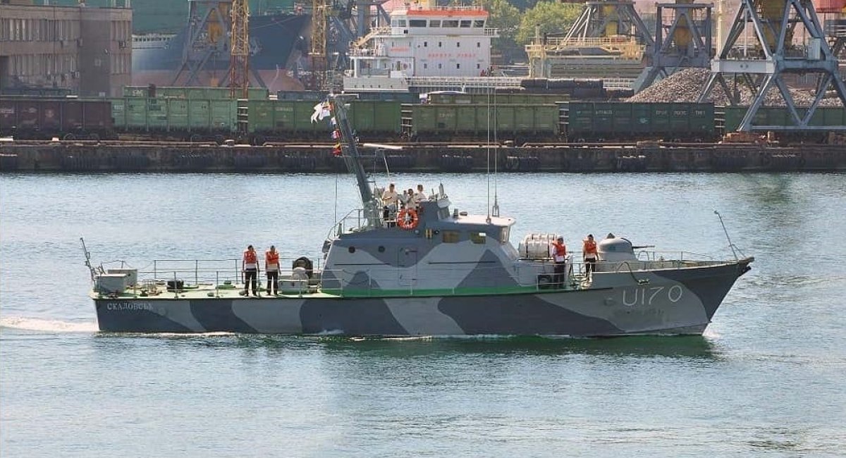Артилерійський катер проекту 1400М (шифр "Гриф-М") P170 "Скадовськ" (до 2018 року U170) ВМСУ