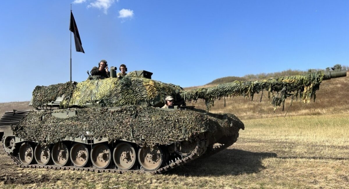 Leopard 1A5 в строю ЗСУ, вересень 2023 року, фото - АрміяInform