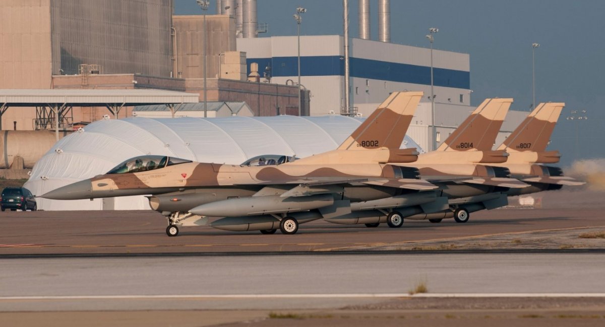 Марокканські F-16, ілюстративне фото від The Aviationist