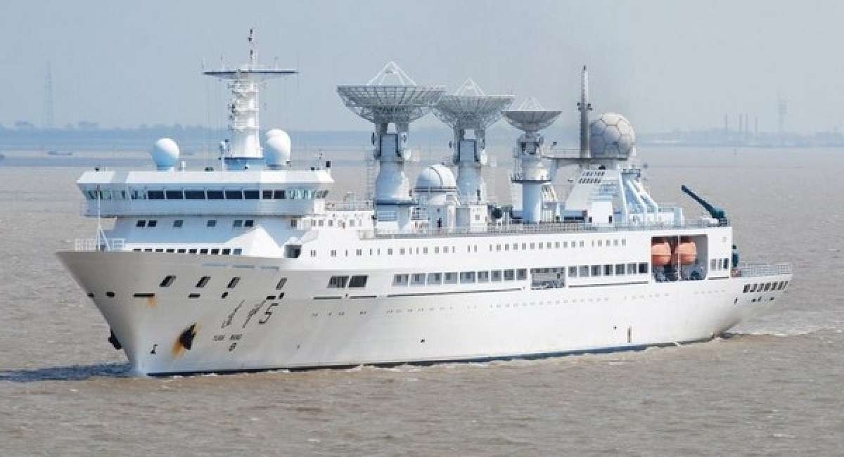 Китайський розвідувальний корабель Yuan Wang, фото ілюстративне, джерело - ANI