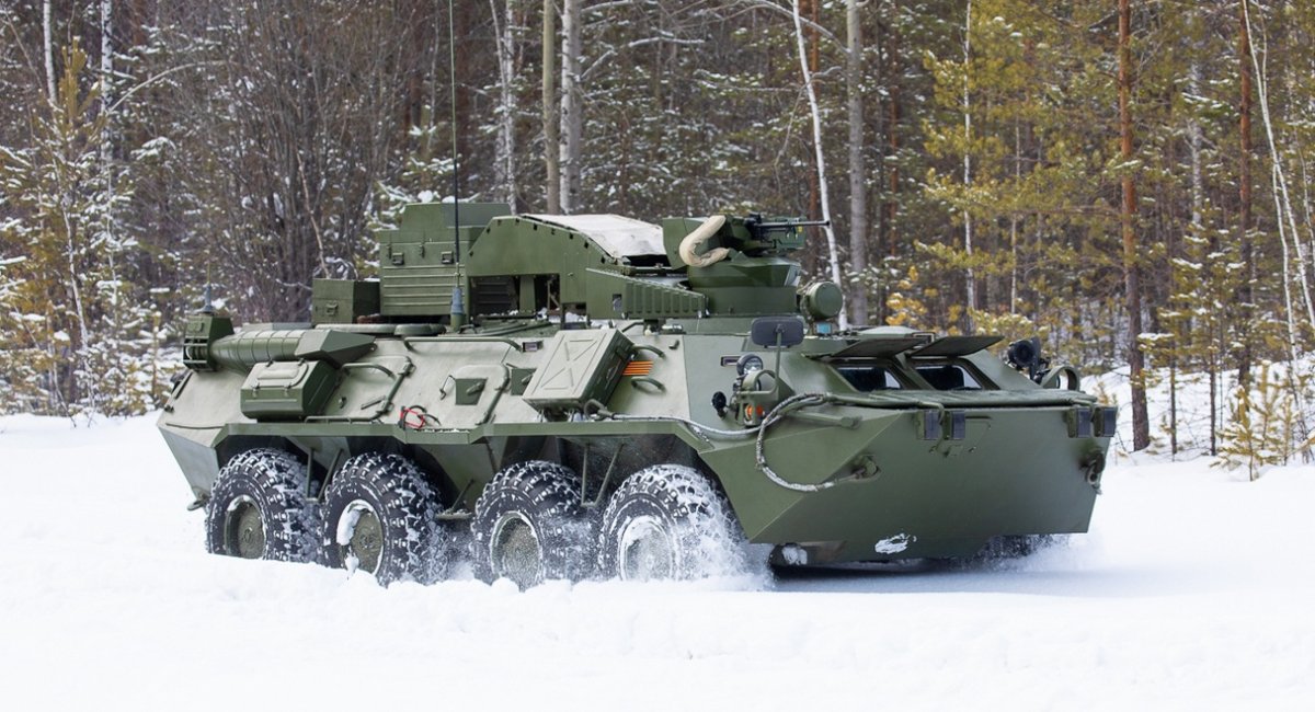 ​"Тайфун-М" був прийнятий на озброєння армії РФ в 2013 році, однак основні поставки відбулись тільки в 2020 році