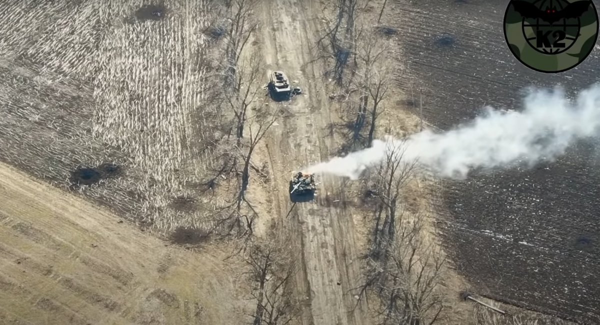 На Донеччині бійці 54-ої бригади розбили бронетанкову колону рашистів (відео) 