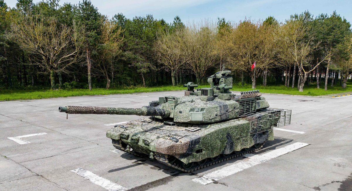 Турецький танк Altay Фото: BMC