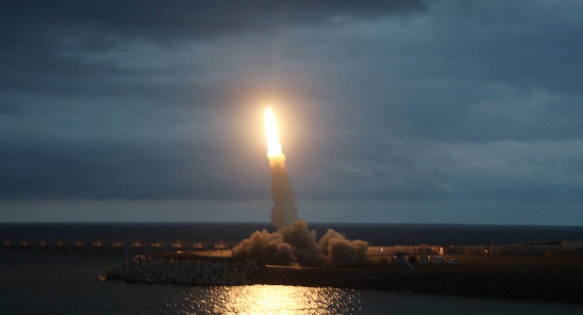 Випробувальний пуск балістичної ракети Tayfun від Roketsan, 18 жовтня 2022 року, зображення з відкритих джерел