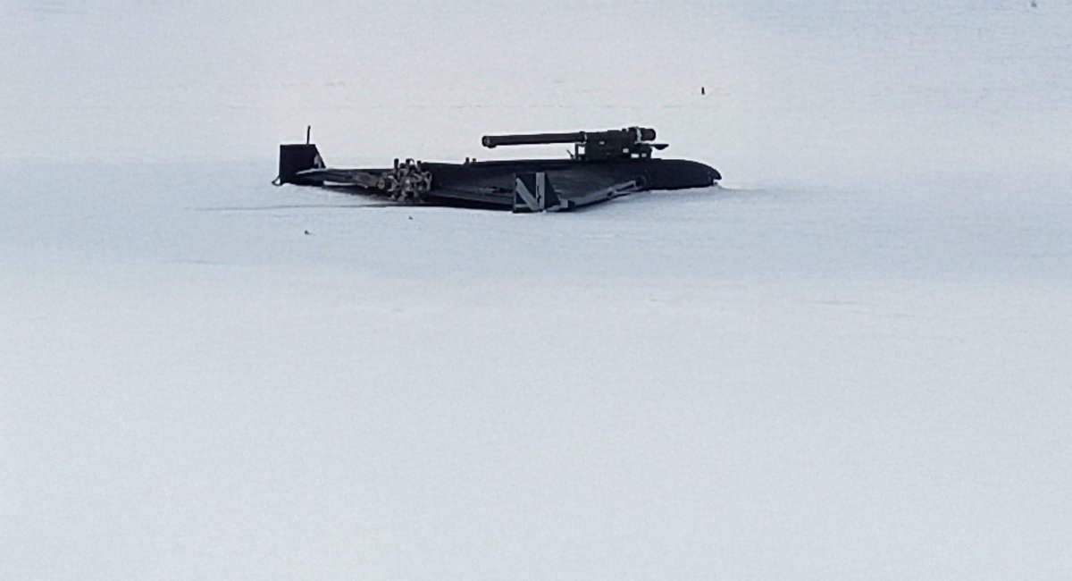 Збитий "Шахед" з ПЗРК "Верба"