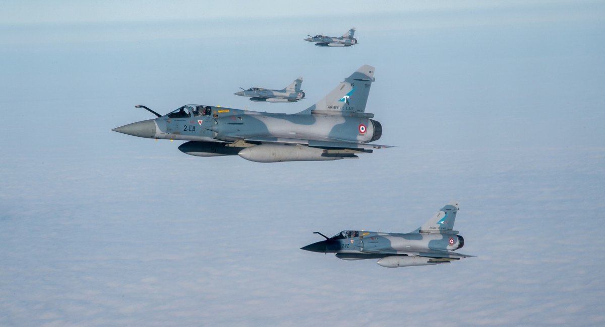 Mirage-2000 повітряних сил Франції (фото: Armée de l'Air et de l'Espace)