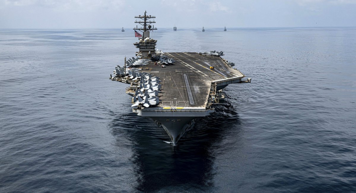 USS Nimitz (CVN 68), всі фото - US DoD