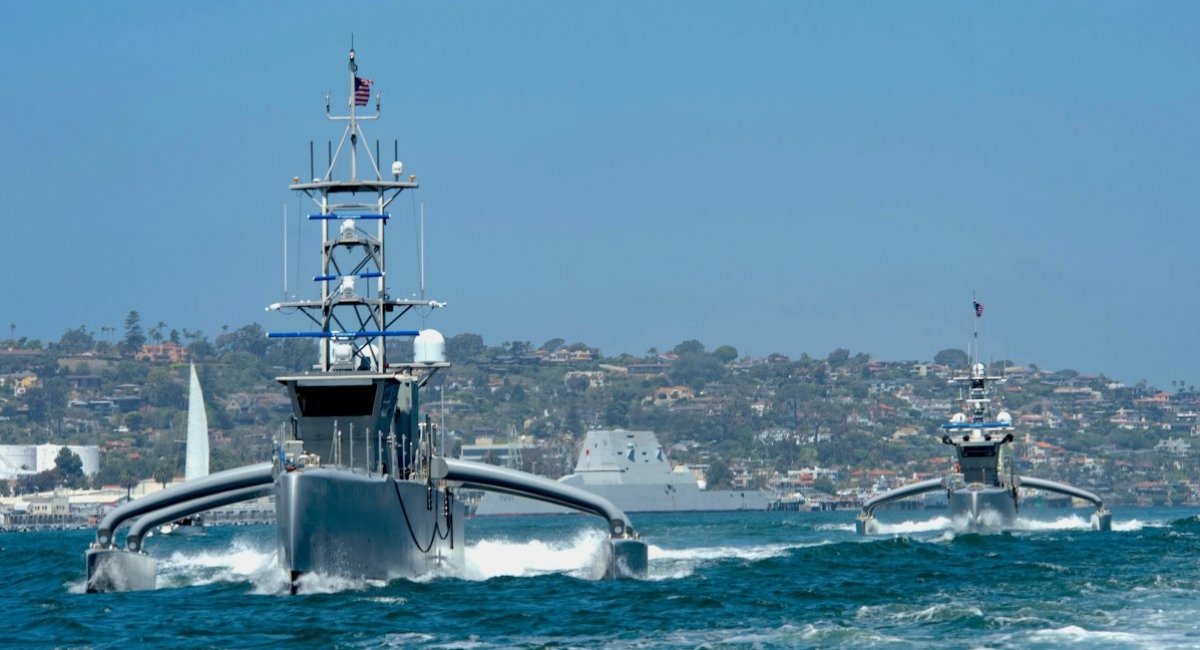 Американський флот уже провів перші навчання із залученням надводних дронів