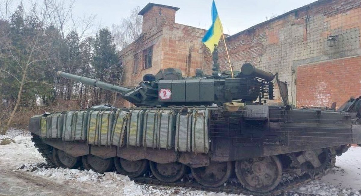 Російський танк, що змінив власника і тепер воює проти агресора