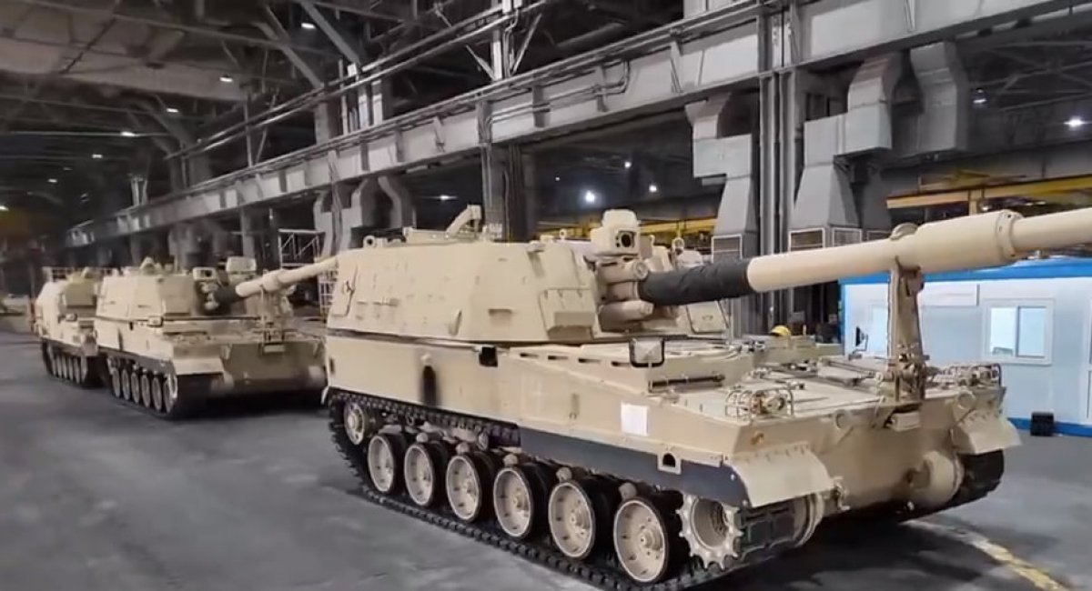 Виробництво 155-мм САУ K9 у Єгипті. Кадр з відео