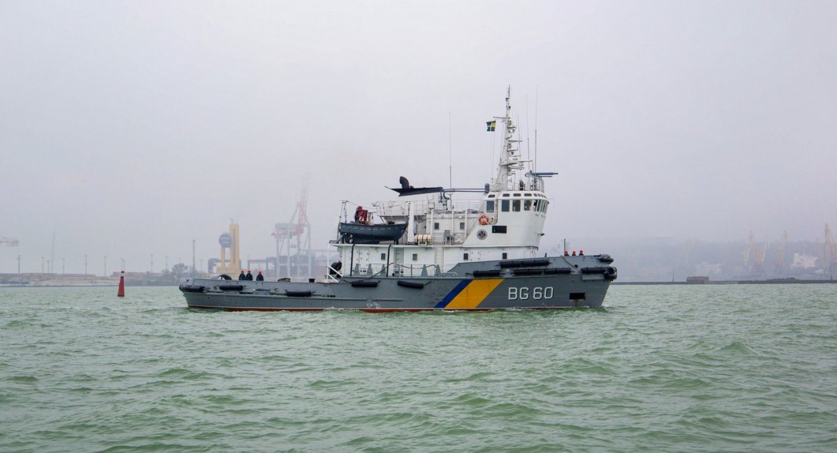 Корабель Морської охорони спеціального забезпечення "Титан" після ремонту / Фото: ДПСУ