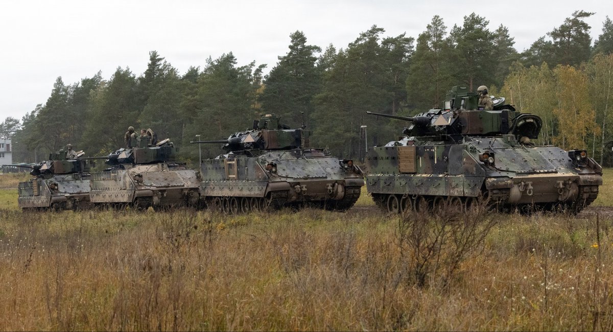 M2A3 Bradley 1st Cavalry Division у Польщі