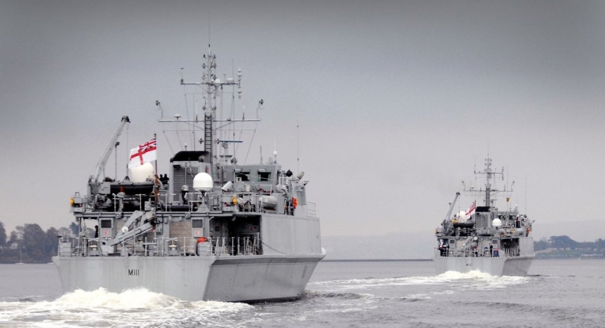 Протимінні кораблі HMS Ramsey та HMS Blyth, які мають бути передані до складу ВМС України, фото ілюстративне