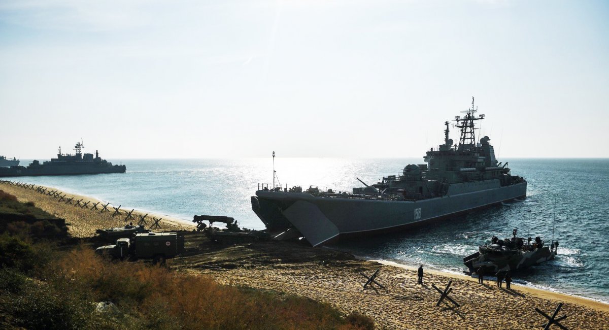 Скільки великих десантних кораблів залишилось у РФ на Чорному морі після знищення "Цезарь Куников"