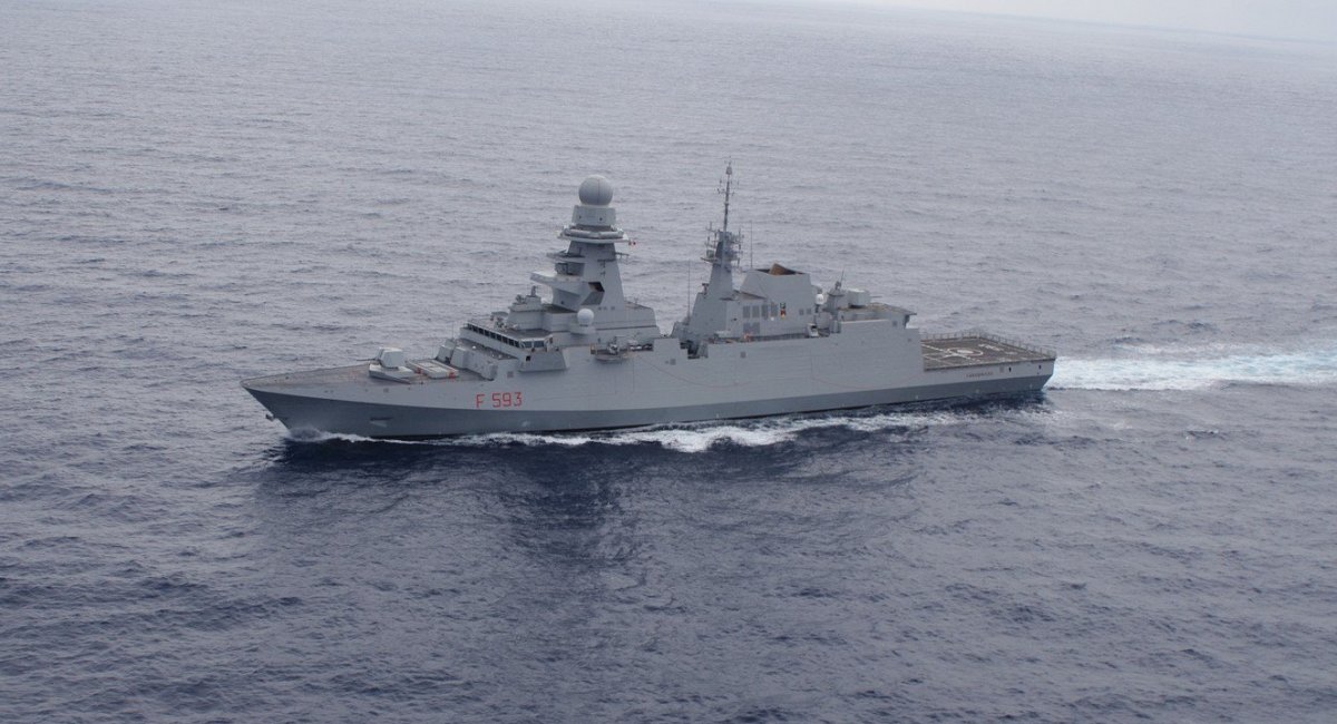 Фрегат FREMM ВМС Італії Carabiniere F593 (всі фото: Marina Militare)