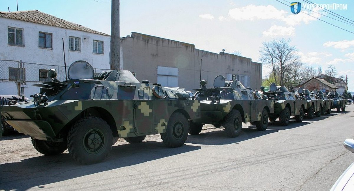 У війська передана партія відновлених БРДМ-2Л1