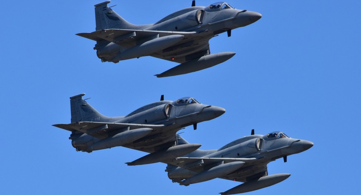 A-4AR ПС Аргентини (всі фото: Fuerza Aérea Argentina)