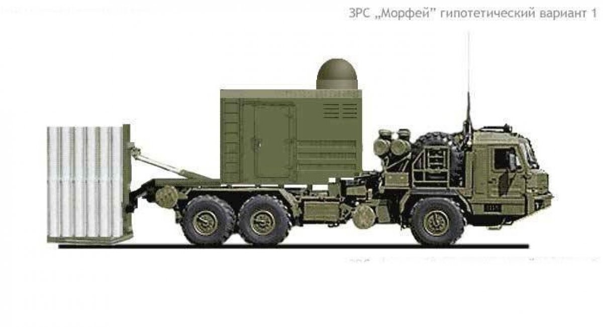Один з варіантів ЗРК 42С6 "Морфей"
