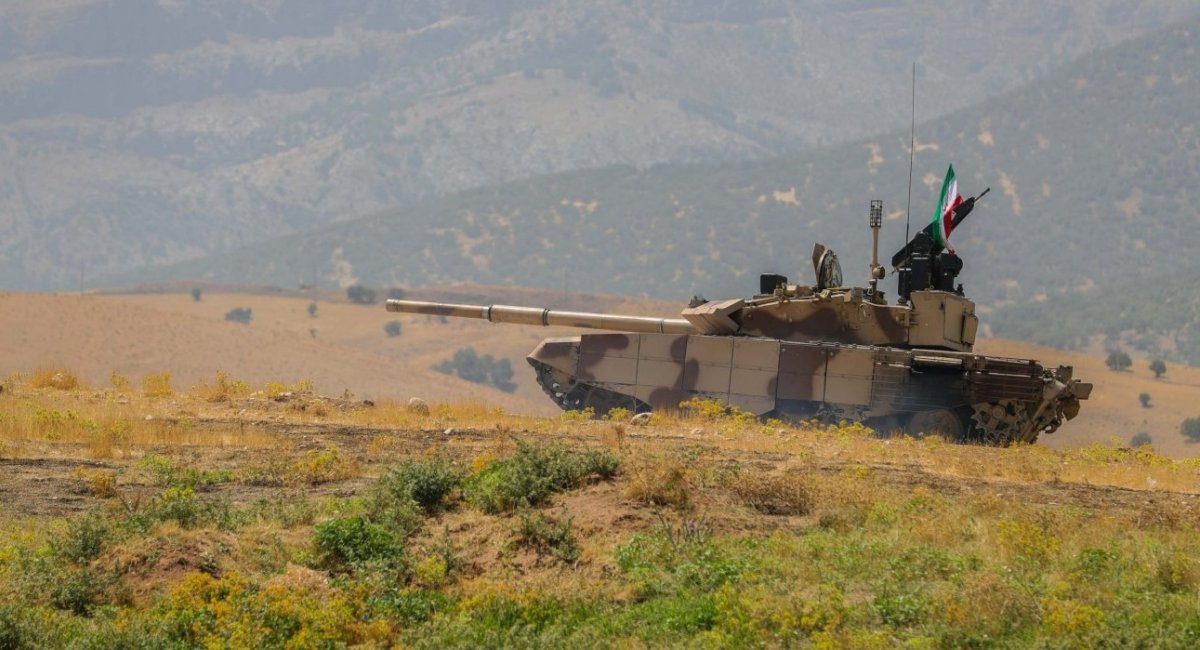 Іранський танк T-72S "Шилдан", ілюстративне фото з відкритих джерел