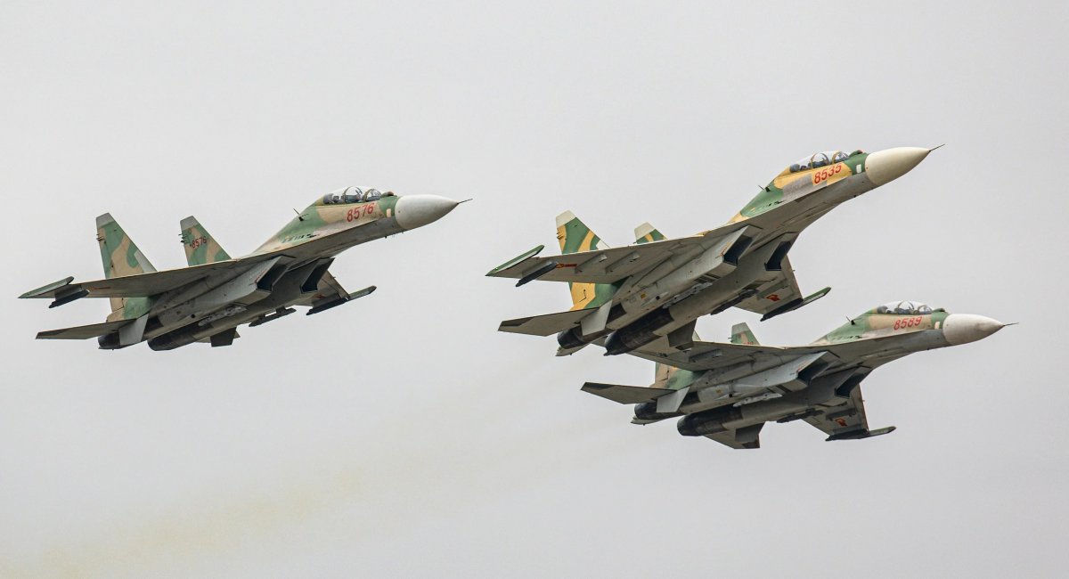 Су-30МК2 ВПС В'єтнаму. Фото - HUY MINH/vietnam.vn