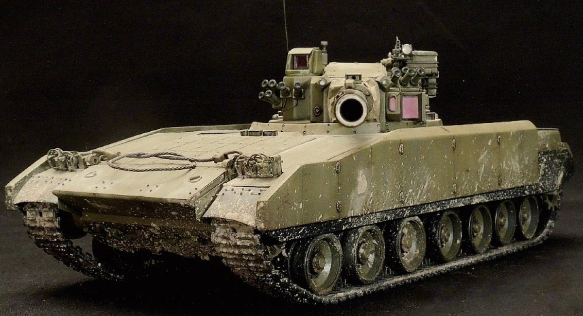 Розроблений в Україні танк "Нота". Але про нього – трохи пізніше...