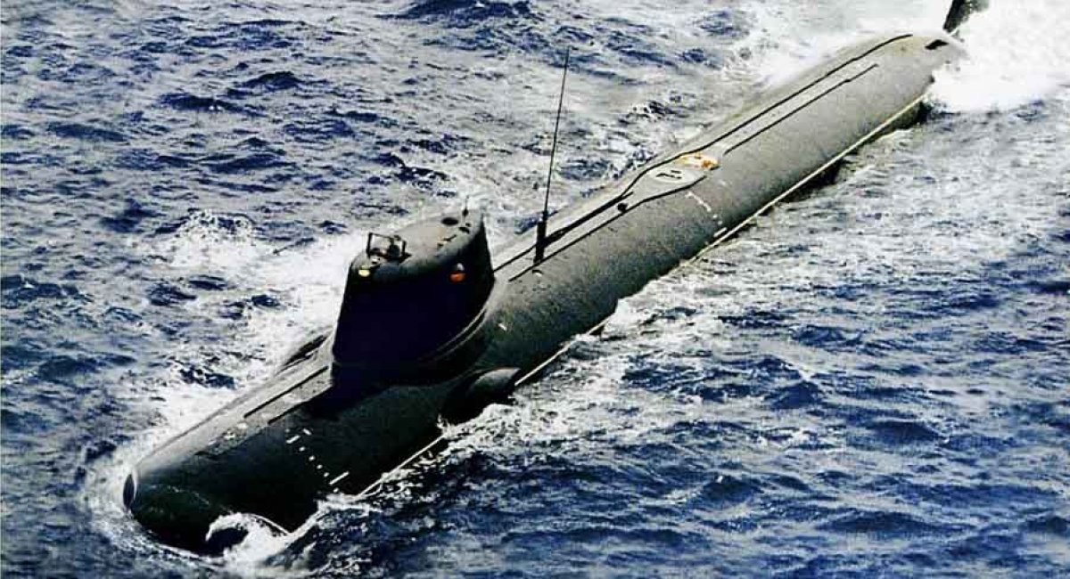 Рашистський атомний підводний човен АС-31 "Лошарик", ілюстративне фото з відкритих джерел