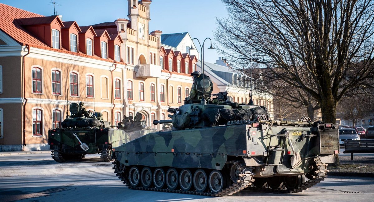 Шведські військові патрулюють острів Готланд на тлі можливого вторгнення РФ, січень 2022 року, фото з відкритих джерел
