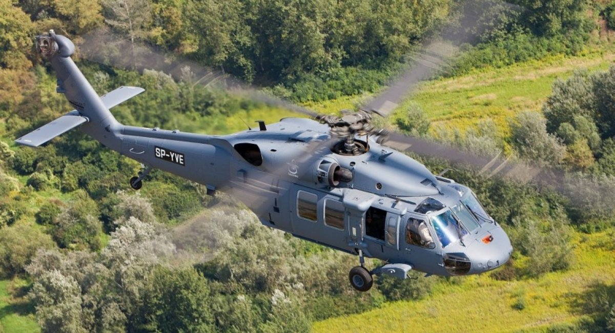 Гвинтокрил S-70 Black Hawk, вироблений за ліцензією в Польщі, фото з відкритих джерел