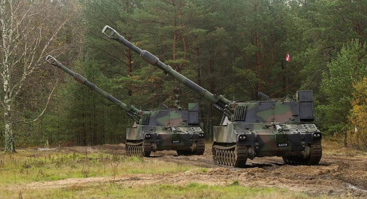 САУ M109A5OE збройних сил Латвії, ілюстративне фото з відкритих джерел