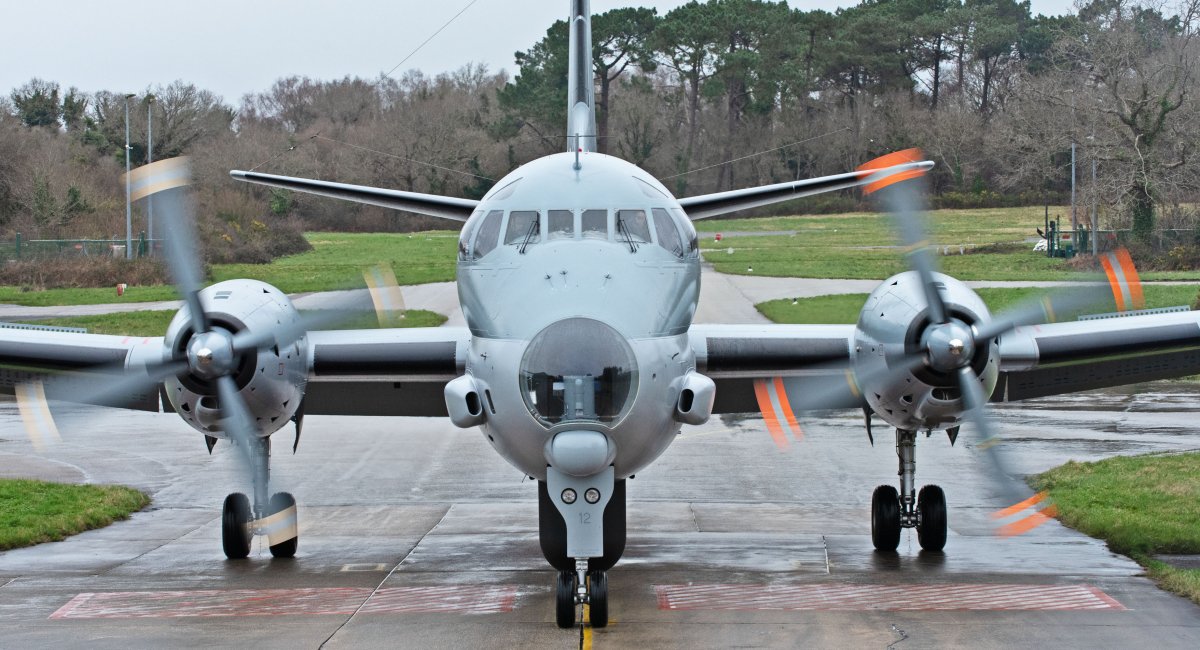 Французький морський патрульний літак Atlantique 2 Standart 6. Фото: ВМС Франції