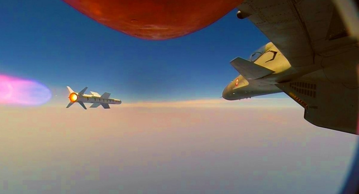 Пуск Astra Mk I з Су-30